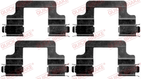 Accessory Kit, disc brake pad
